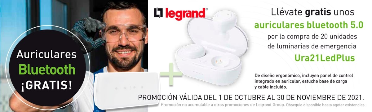 Promoción URA21LEDPLUS de Legrand